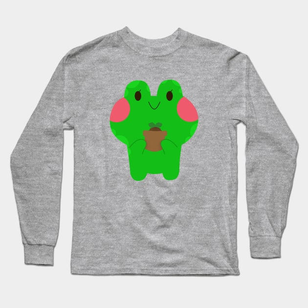 Froggie Long Sleeve T-Shirt by Yunz Store